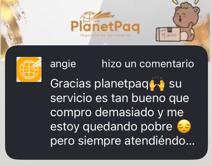 Testimonio de cliente frecuente en redes sociales