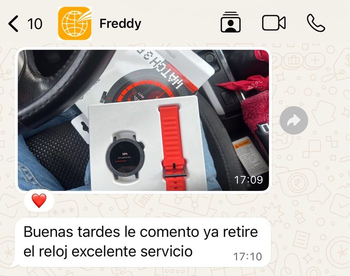 Testimonio de cliente sobre Courier USA