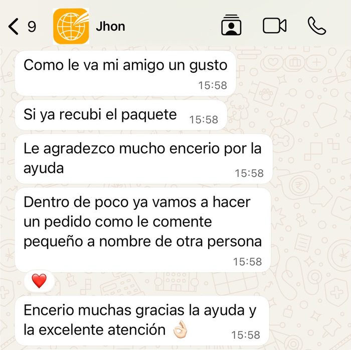 Testimonio de cliente recurrente