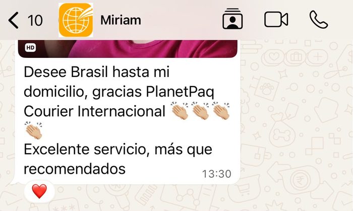 Testimonio de cliente sobre Personal Shopper Brasil